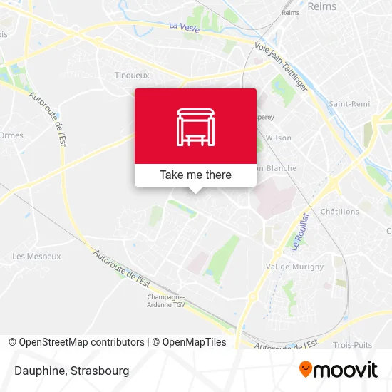 Dauphine map