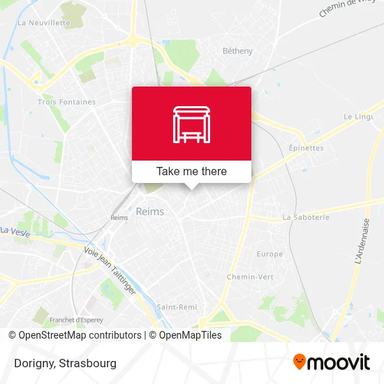 Dorigny map