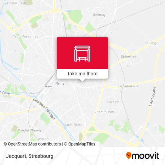 Jacquart map