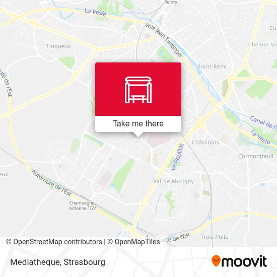 Mediatheque map
