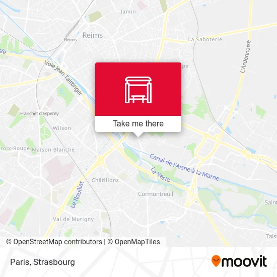 Paris map