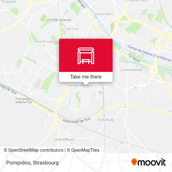 Pompidou map