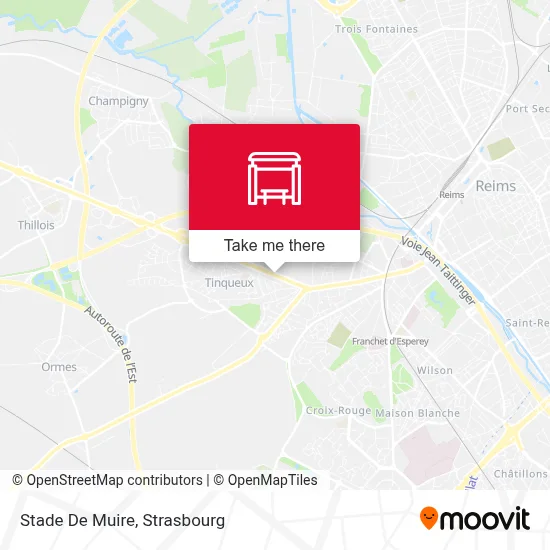 Stade De Muire map