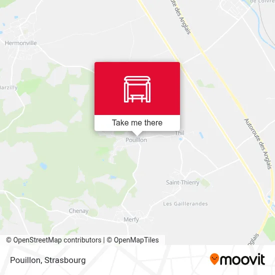 Pouillon map