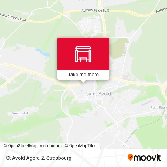 St Avold Agora 2 map