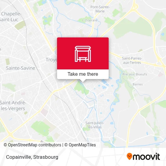 Copainville map