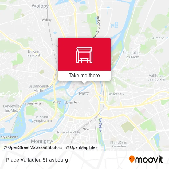 Place Valladier map