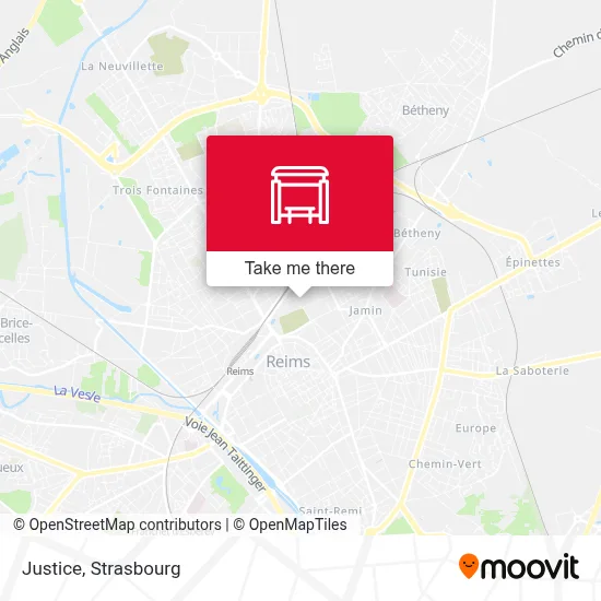 Justice map