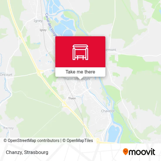 Chanzy map