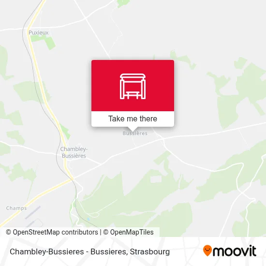 Chambley-Bussieres - Bussieres map