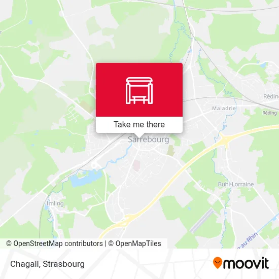 Chagall map