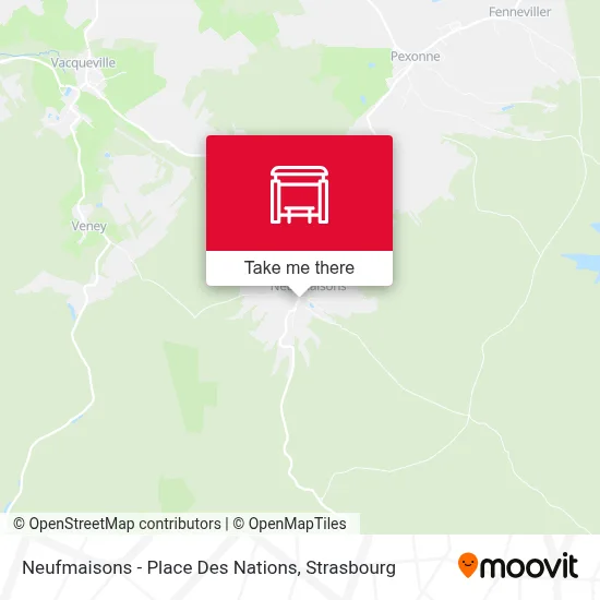 Neufmaisons - Place Des Nations map