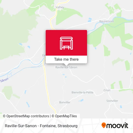 Raville-Sur-Sanon - Fontaine map