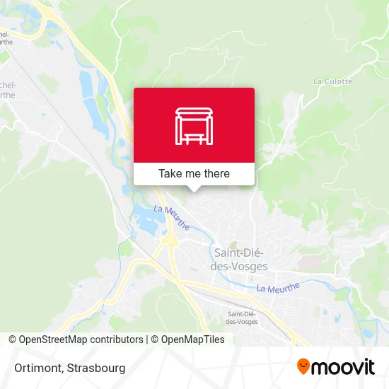 Ortimont map