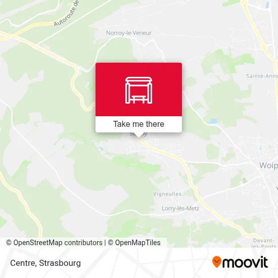 Centre map
