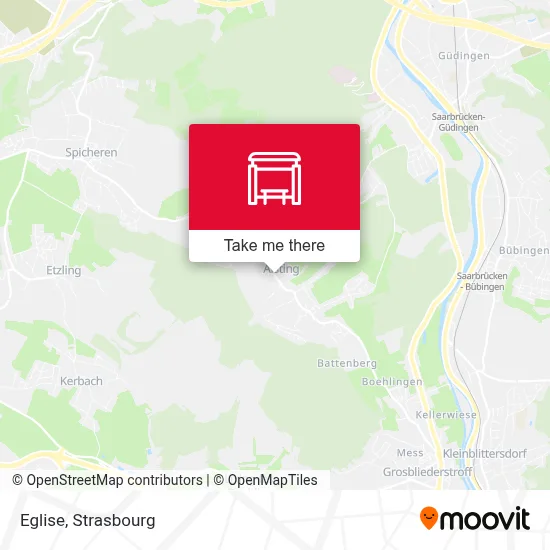 Eglise map
