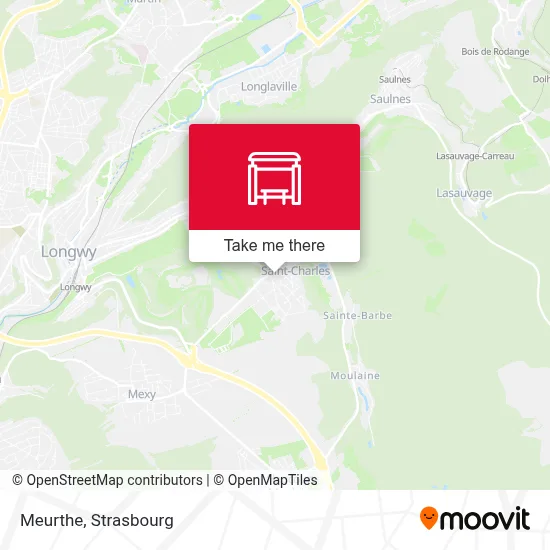 Meurthe map