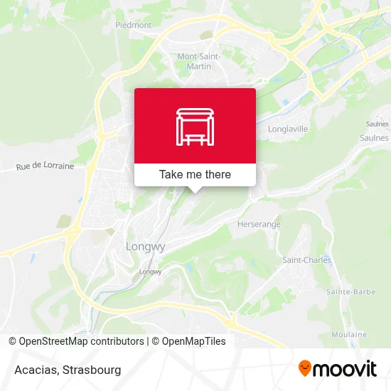 Acacias map