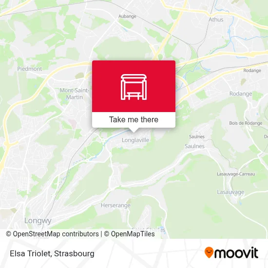Elsa Triolet map