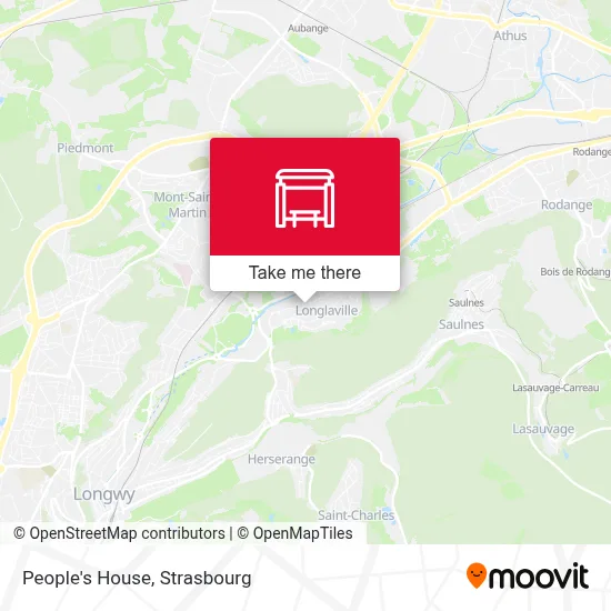 Maison Du Peuple map