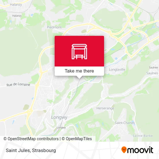 Saint Jules map