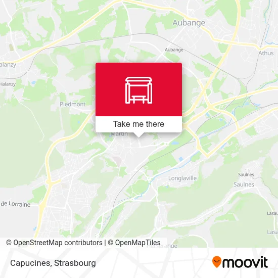 Capucines map