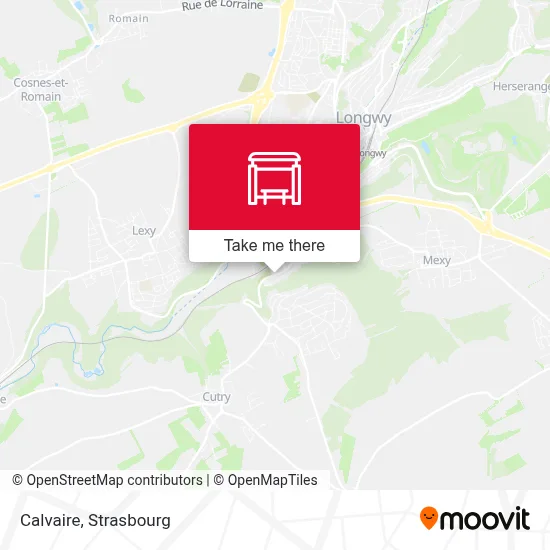 Calvaire map
