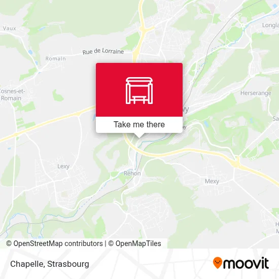 Chapelle map