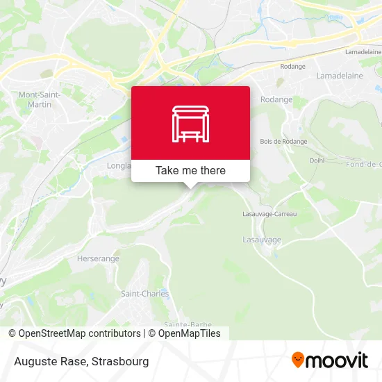 Auguste Rase map