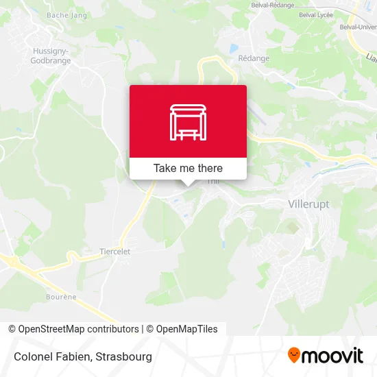 Colonel Fabien map