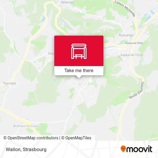 Wallon map
