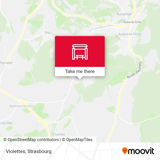 Violettes map