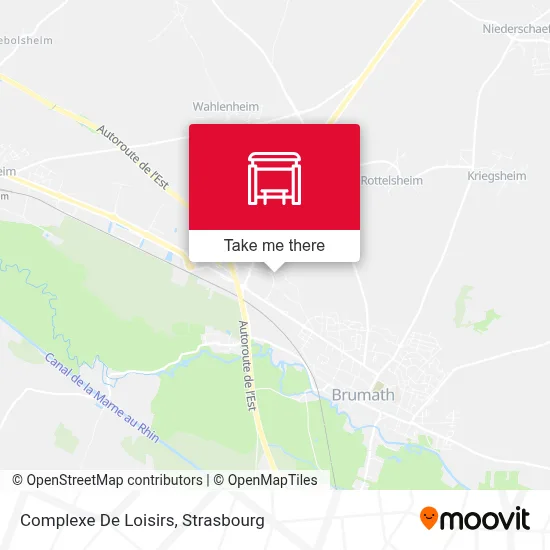 Complexe De Loisirs map
