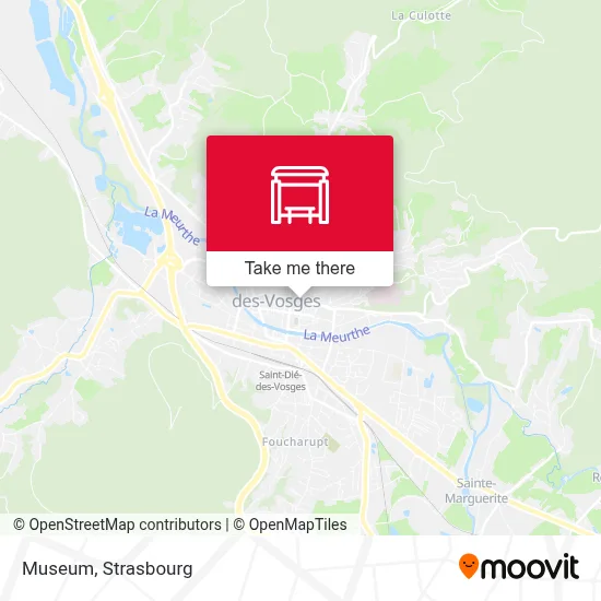 Musée map