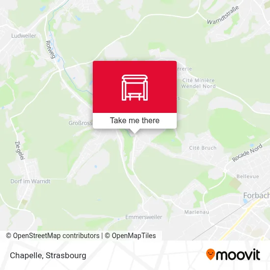 Chapelle map