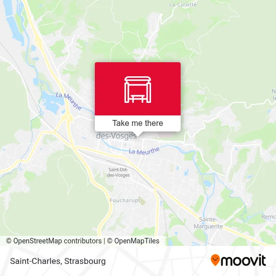 Saint-Charles map