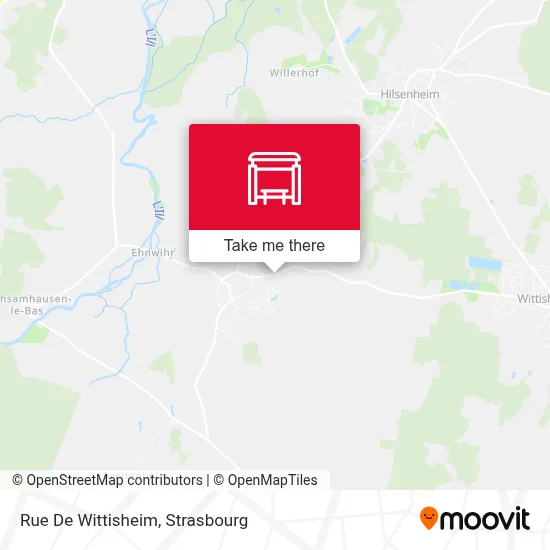 Rue De Wittisheim map