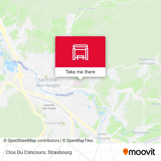 Clos Du Concours map