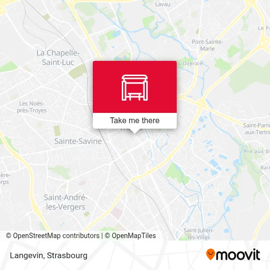 Langevin map