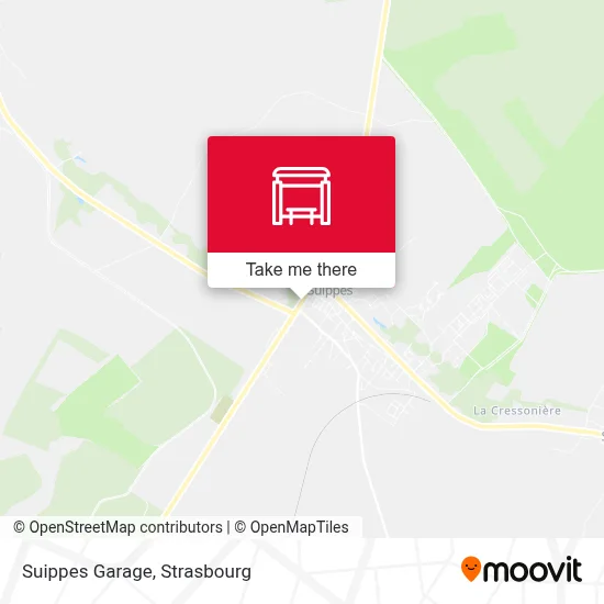 Suippes Garage map