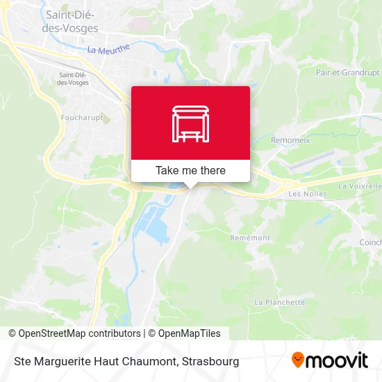 Ste Marguerite Haut Chaumont map