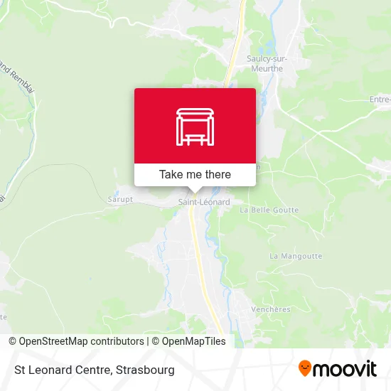 St Leonard Centre map