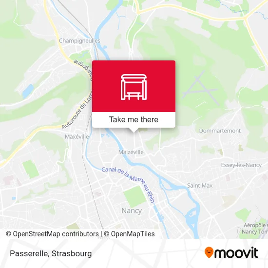Passerelle map