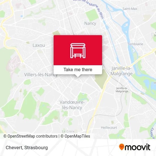 Chevert map