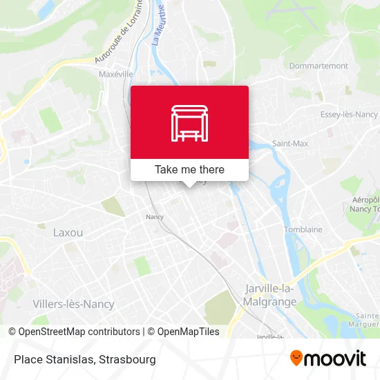 Place Stanislas map