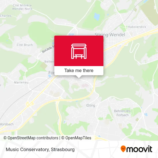 Conservatoire De Musique map