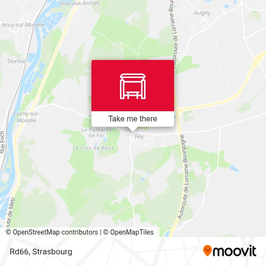 Mapa Rd66