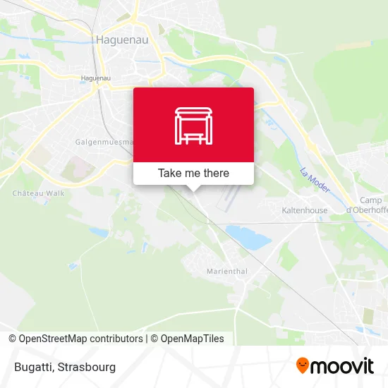 Bugatti map