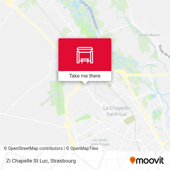 Zi Chapelle St Luc map