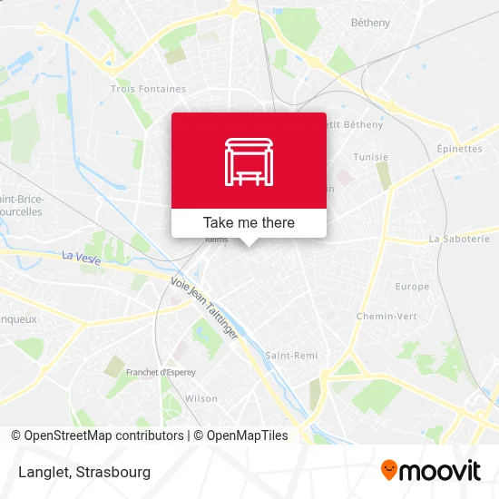 Langlet map